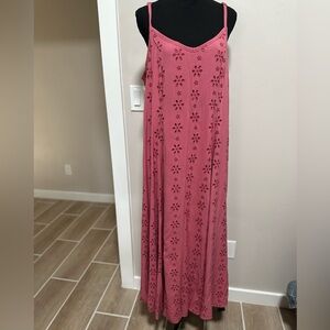 Torrid Maxi Challis Trapeze Dress